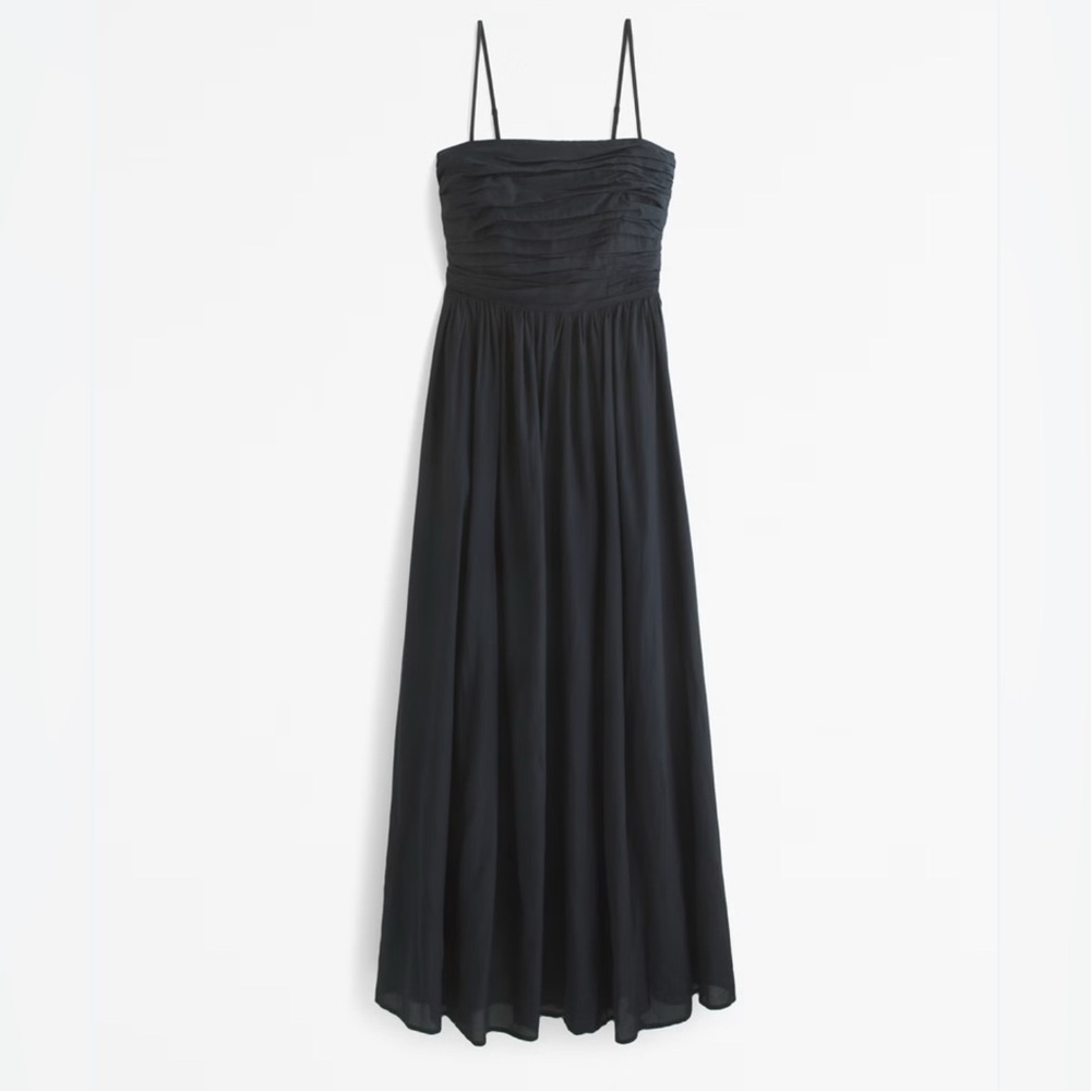 Abercrombie & Fitch Black Strapless Dress